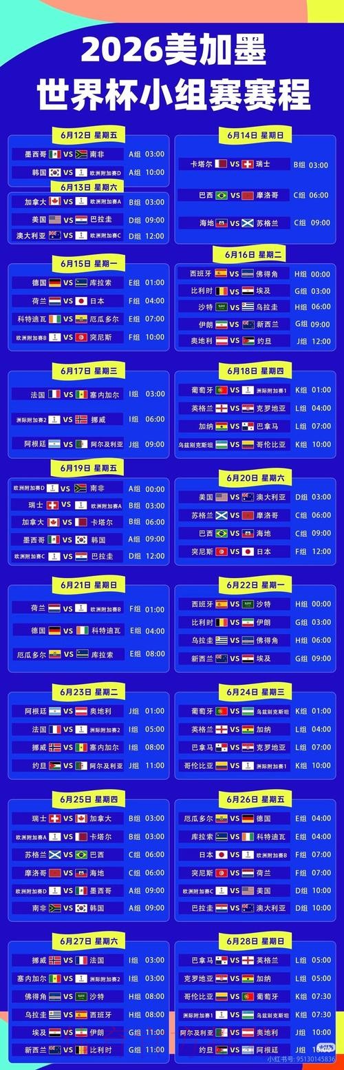 2026世界杯直播高清版赛事详情免费观看